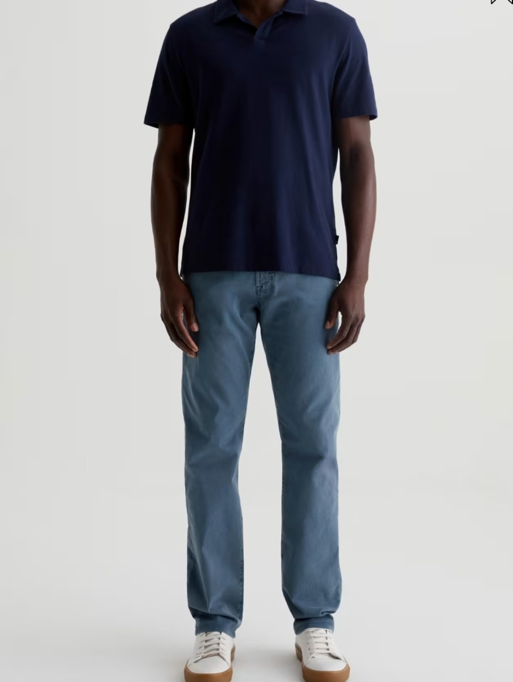 MEN'S BLUE AG ADRIANO GOLDSCHMIED “THE GRADUATE” JEANS PANTS "TAILORED LEG" $198